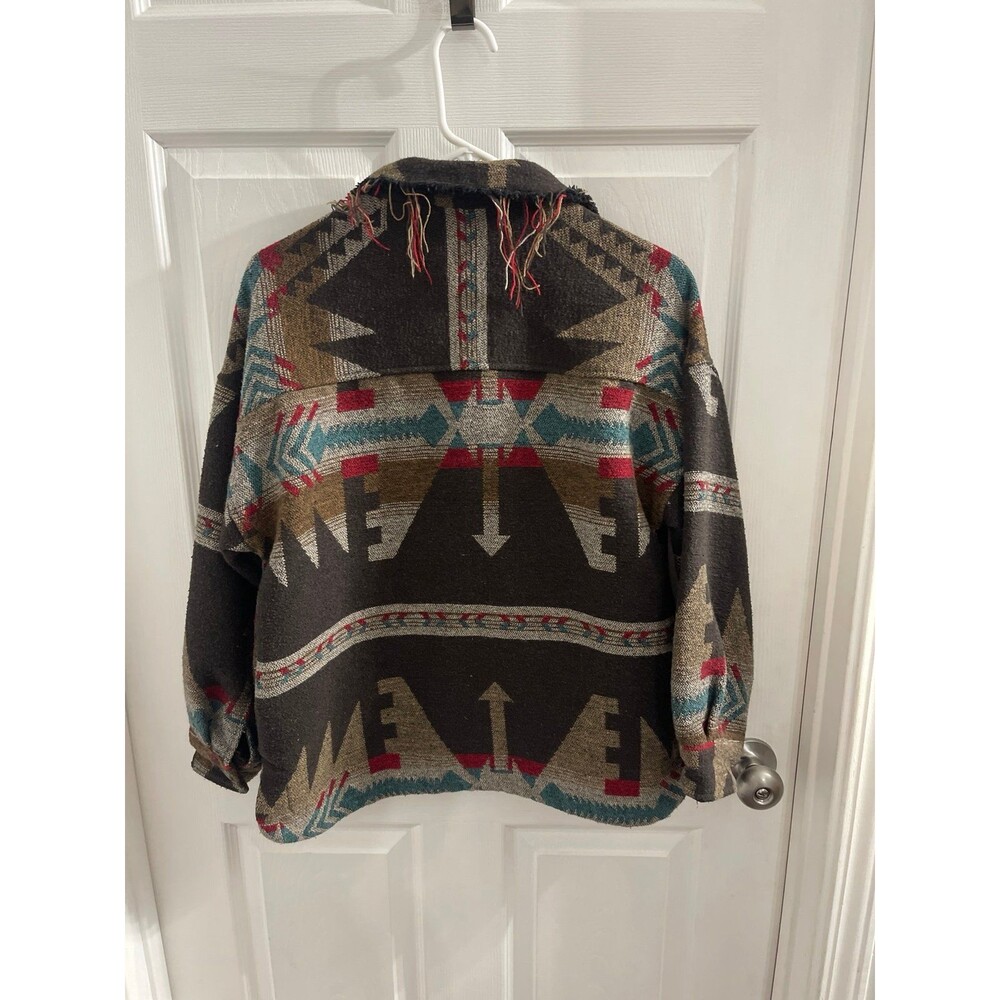 New In Brand Aztec Shacket Size Small - Picture 2 of 8
